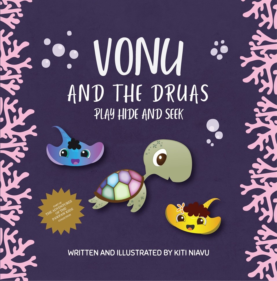 Pic of Vonu and the Druas Play Hide and Seek book